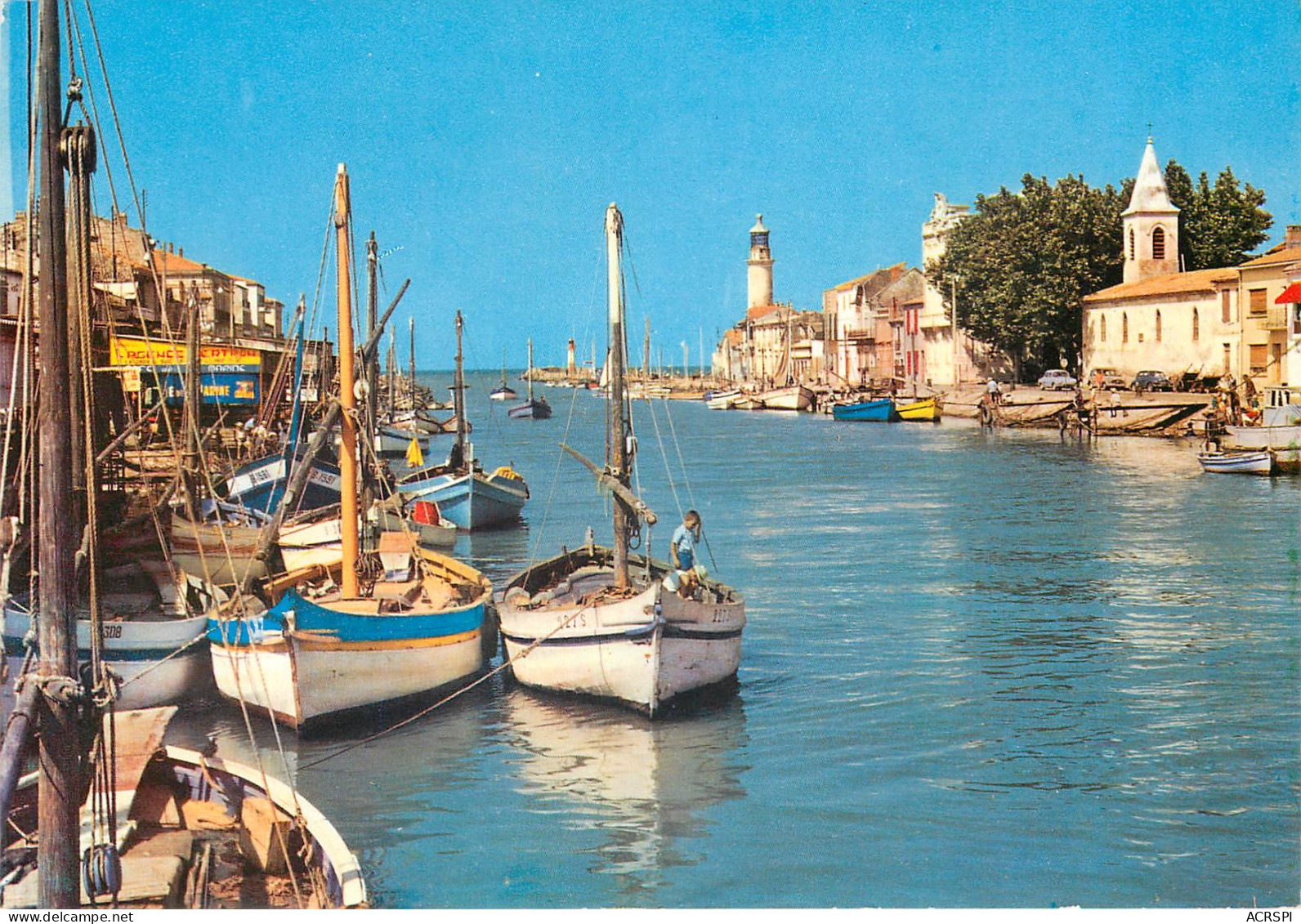 LE GRAU DU ROI Port De Peche Sur Le Vidourle 16(scan Recto-verso) MD2536 - Le Grau-du-Roi