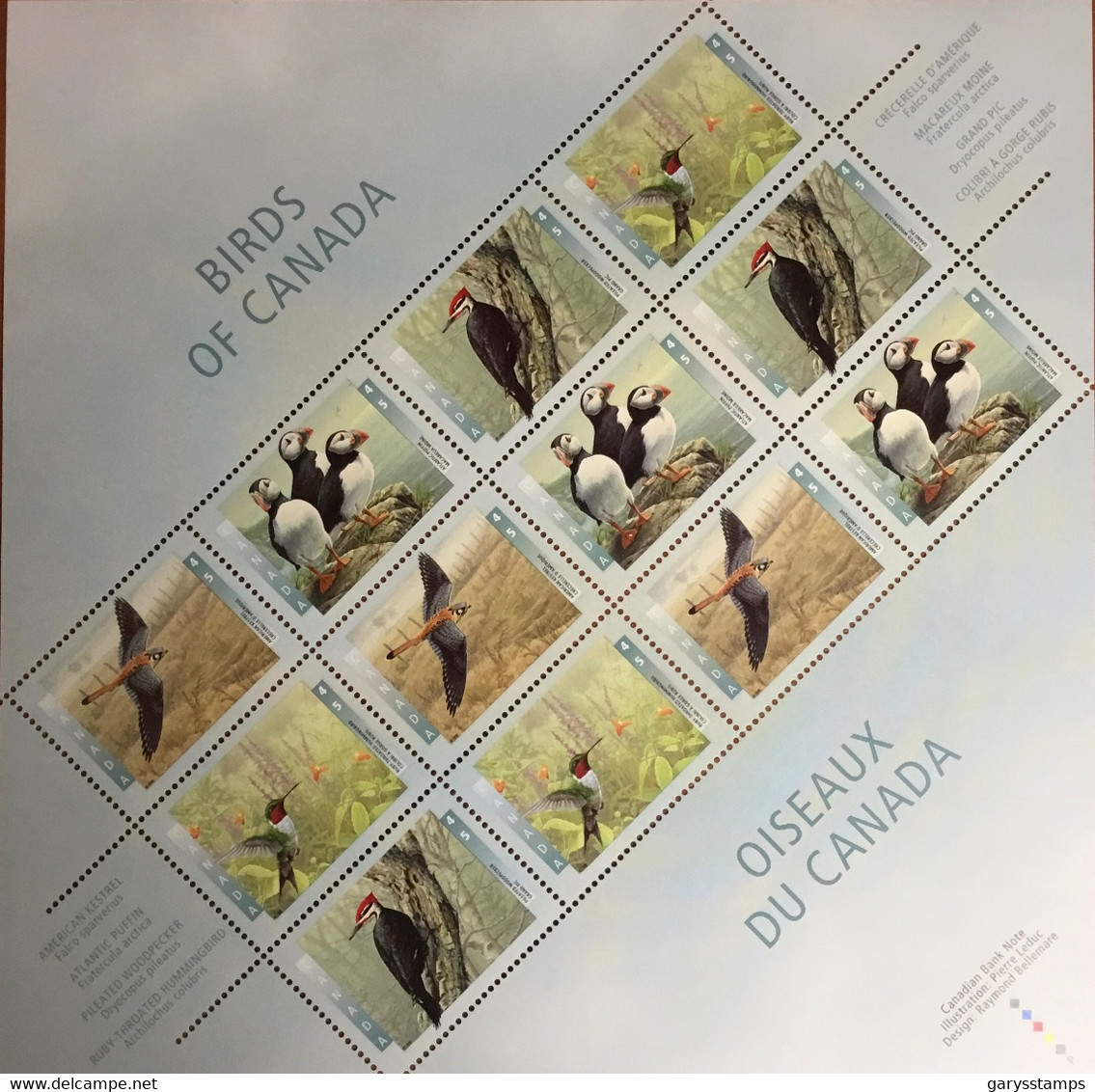 Canada 1996 Birds Large Sheetlet MNH - Autres & Non Classés