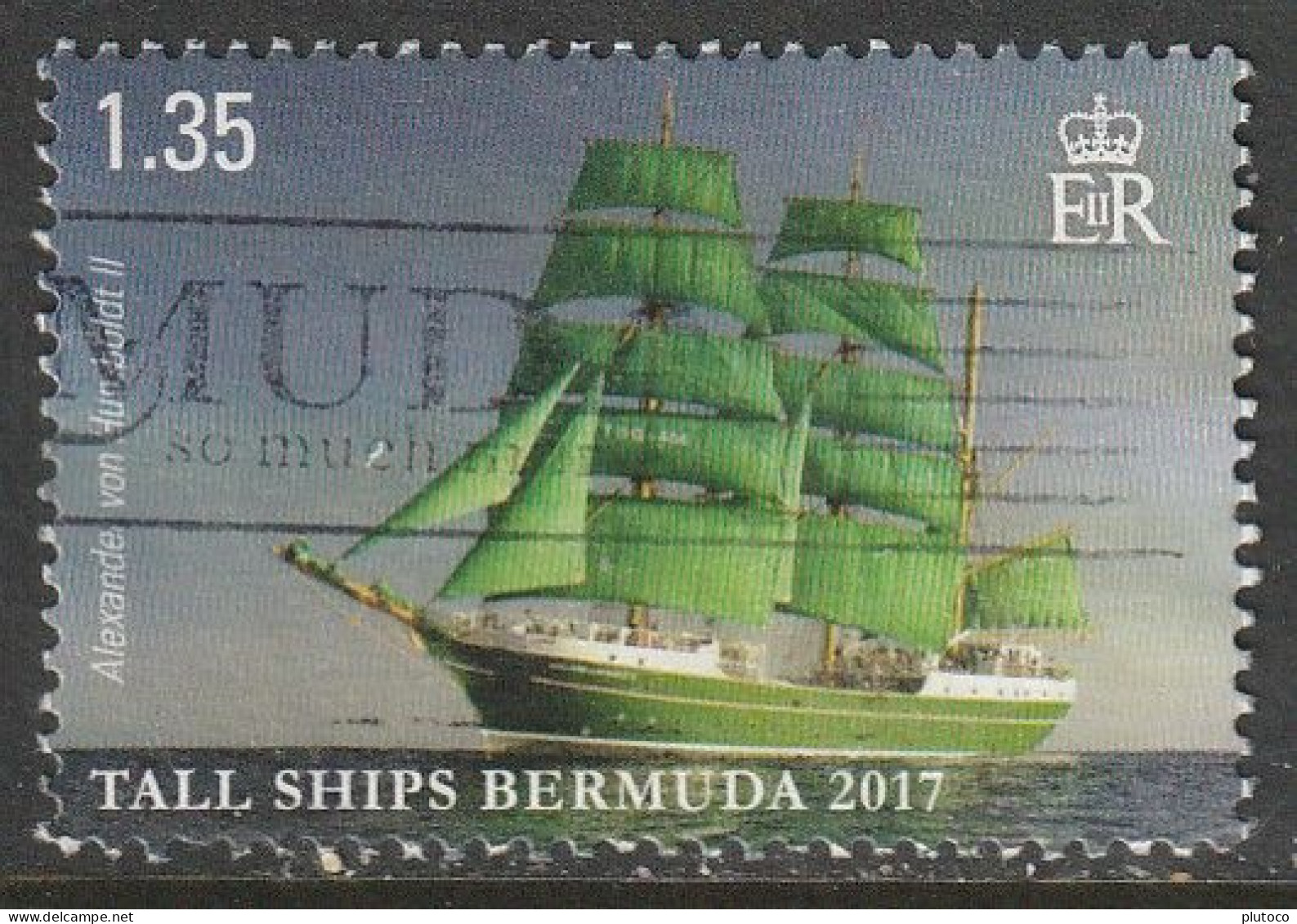 BERMUDA, USED STAMP, OBLITERÉ, SELLO USADO - Bermudes