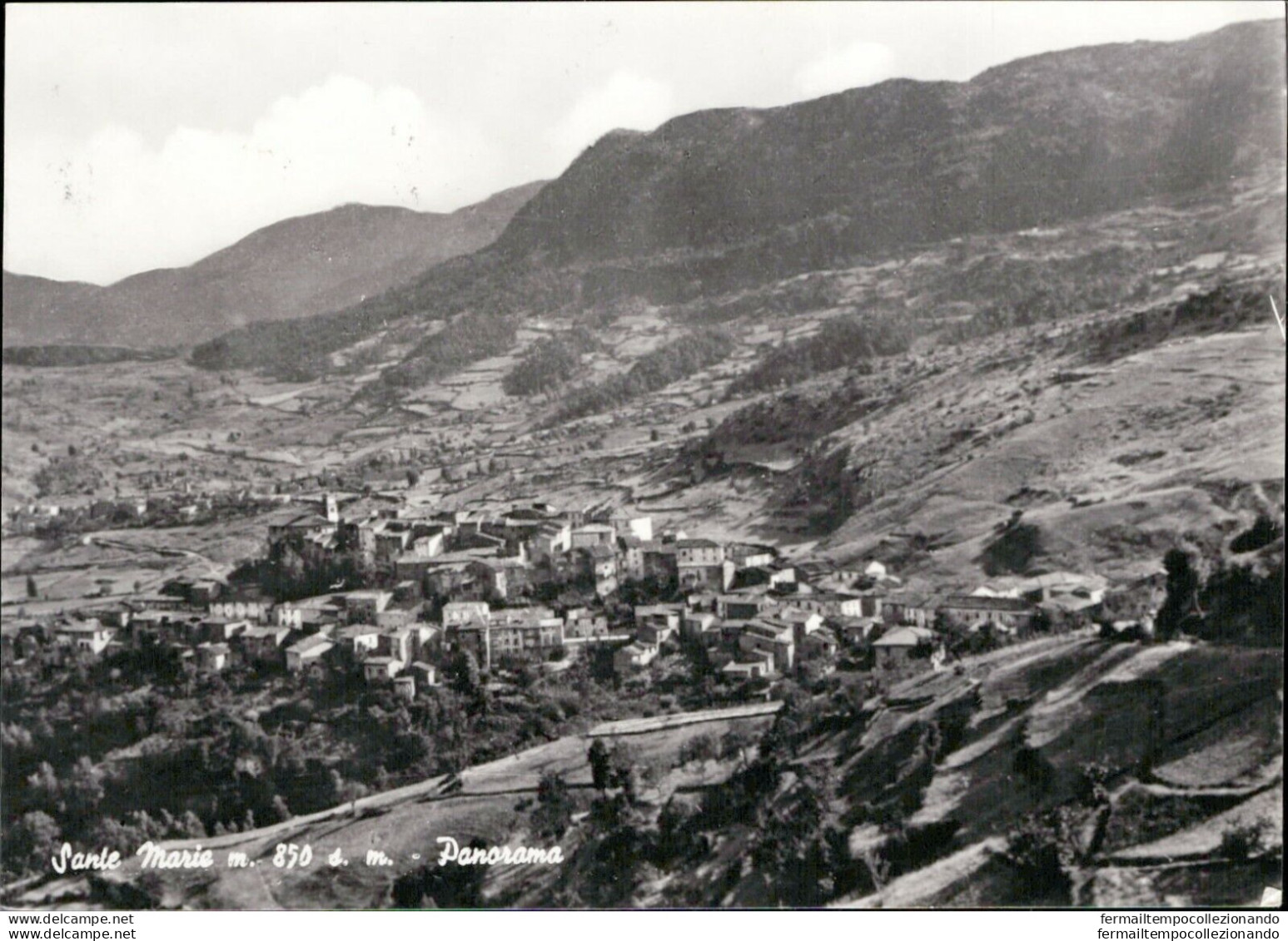 Al359 Cartolina Sante Marie Panorama Provincia Di L'aquila - L'Aquila