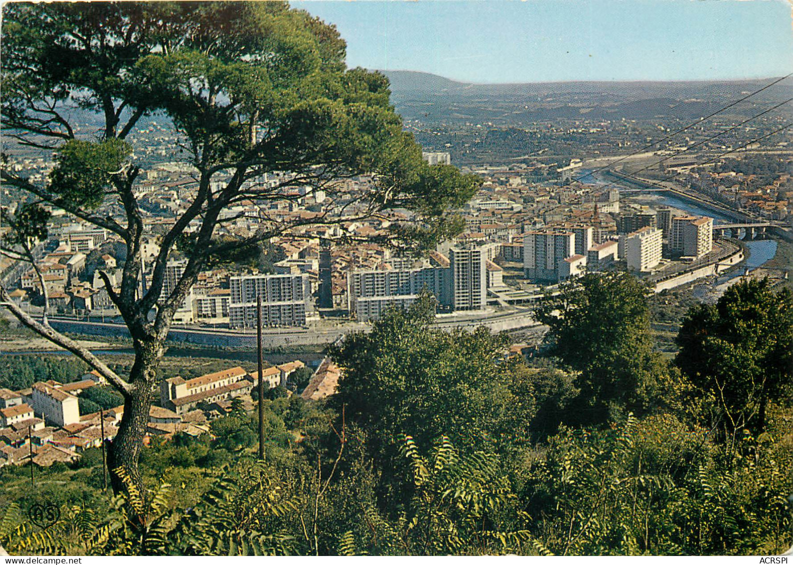 ALES Vue Generale 30(scan Recto-verso) MD2537 - Alès