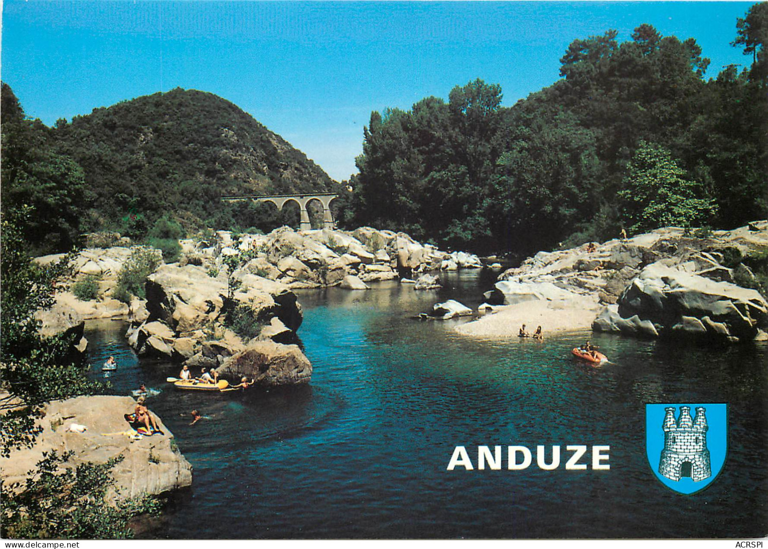ANDUZE Porte Des Cevennes Le Gardon 14(scan Recto-verso) MD2538 - Anduze