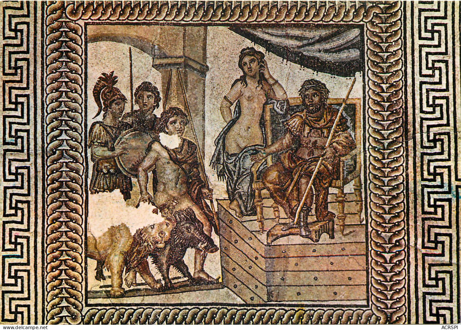 MUsee Des Beaux Arts De NIMES Mosaique Antique Trouvee A Nimes 1(scan Recto-verso) MD2539 - Nîmes