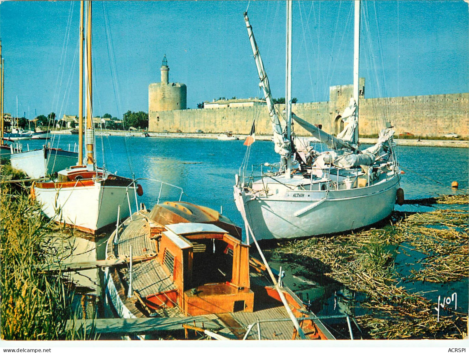 AIGUES MORTES Les Remparts Et La Tour De Constance 15(scan Recto-verso) MD2539 - Aigues-Mortes