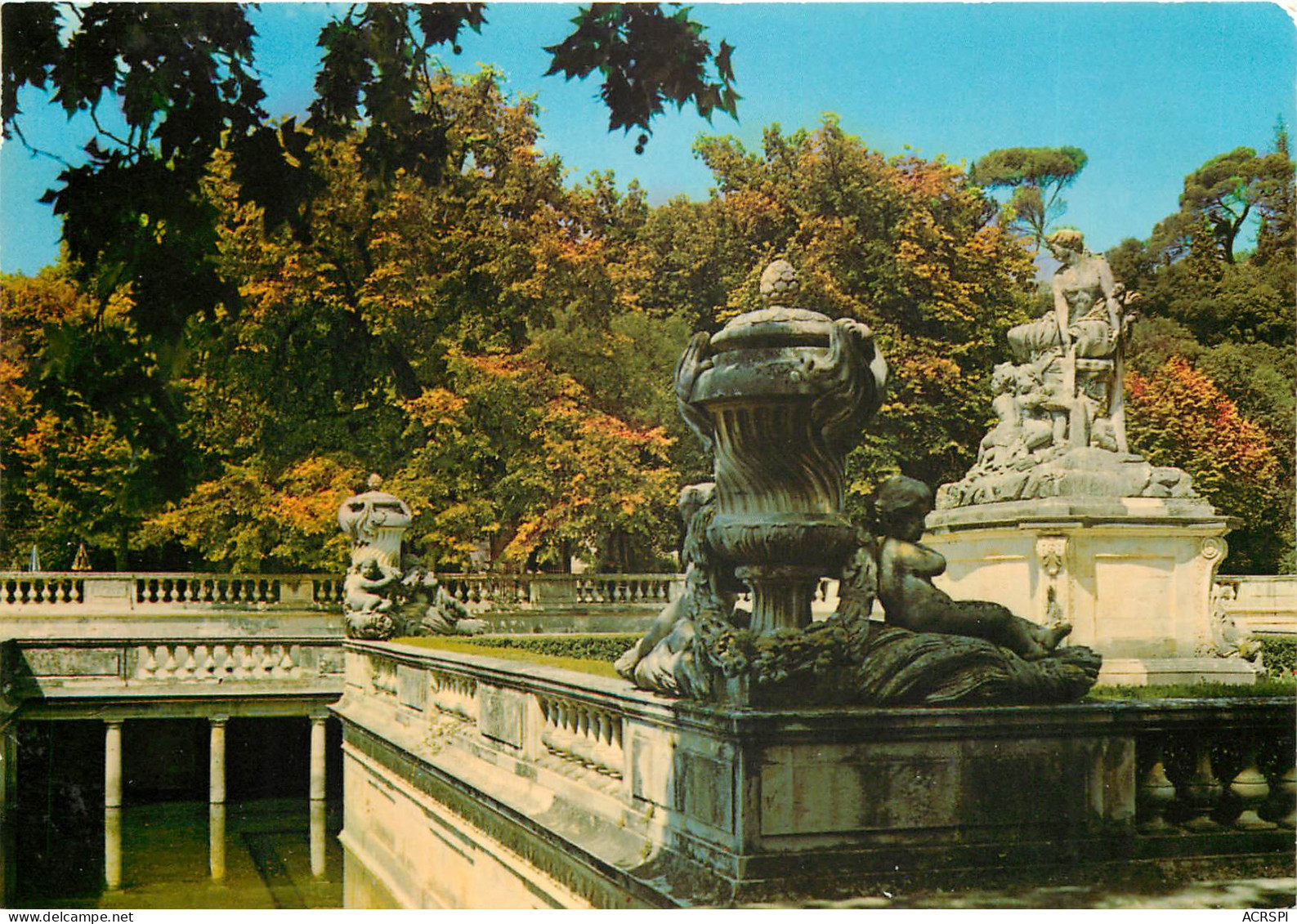 NIMES Les Jardins De La Fontaine 12(scan Recto-verso) MD2540 - Nîmes