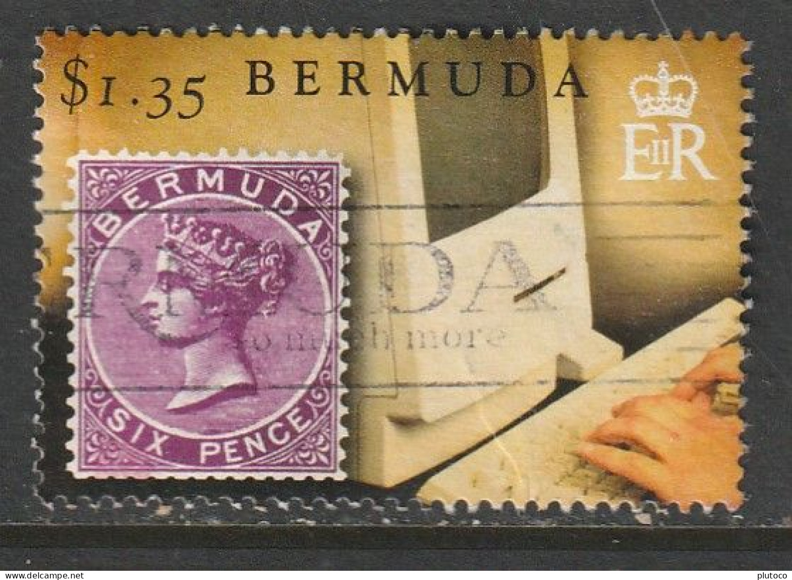 BERMUDA, USED STAMP, OBLITERÉ, SELLO USADO - Bermudes