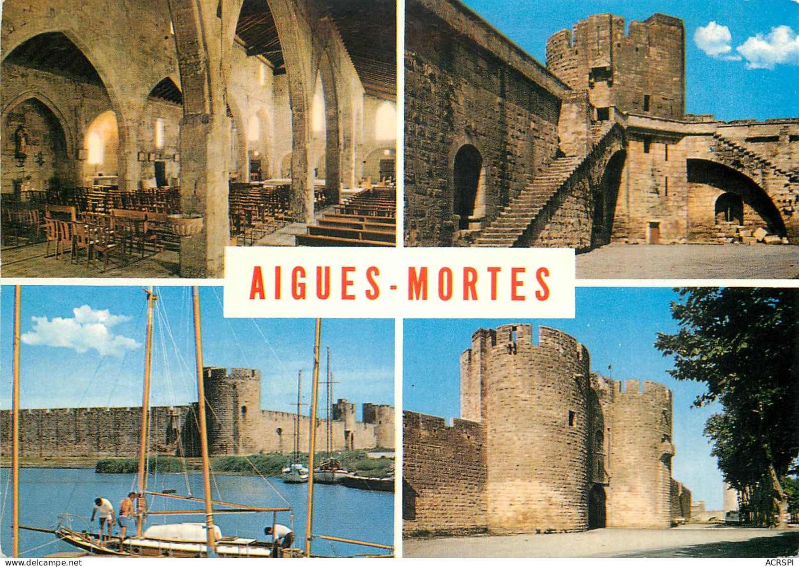 AIGUES MORTES Souvenir 28(scan Recto-verso) MD2540 - Aigues-Mortes