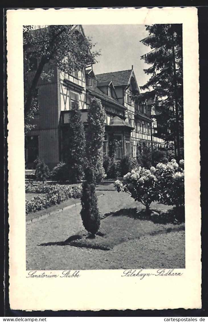 AK Sülzhayn /Südharz, Sanatorium Stubbe  - Other & Unclassified