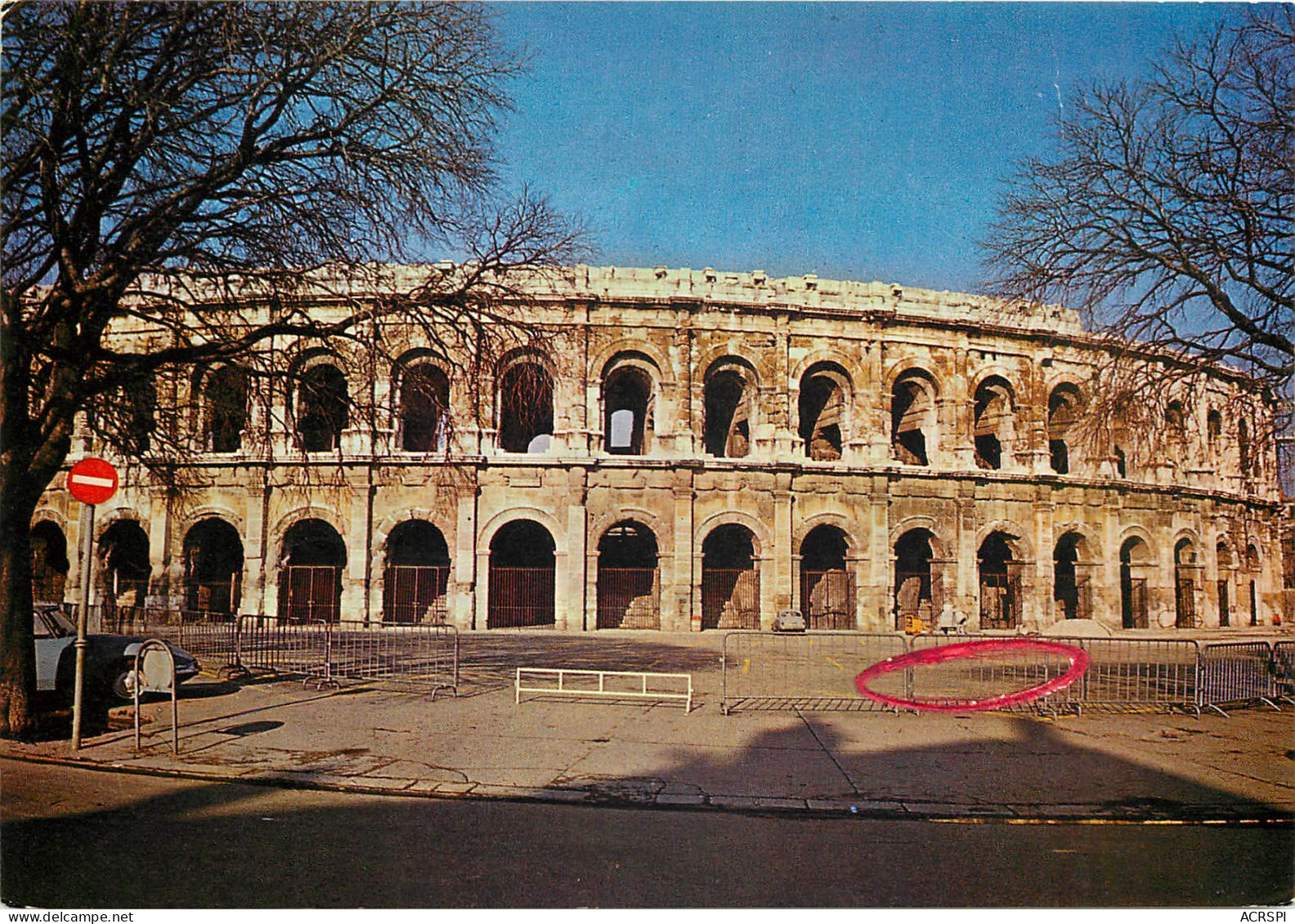 NIMES L Amphitheatre L Arene 19(scan Recto-verso) MD2542 - Nîmes