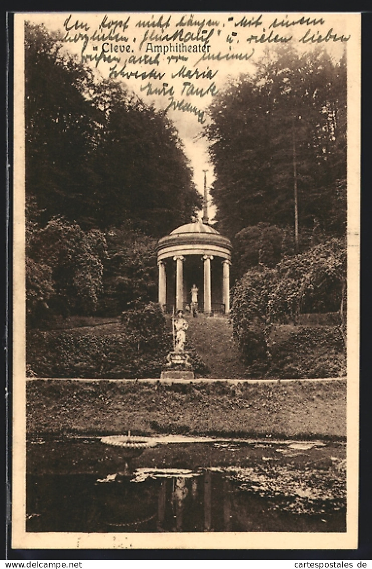 AK Cleve, Blick Zum Amphitheater  - Theatre