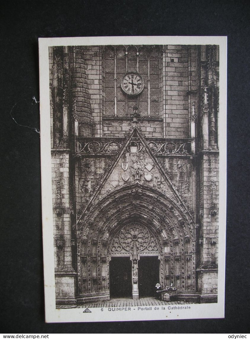 Quimper-Portail De La Cathedrale - Quimper