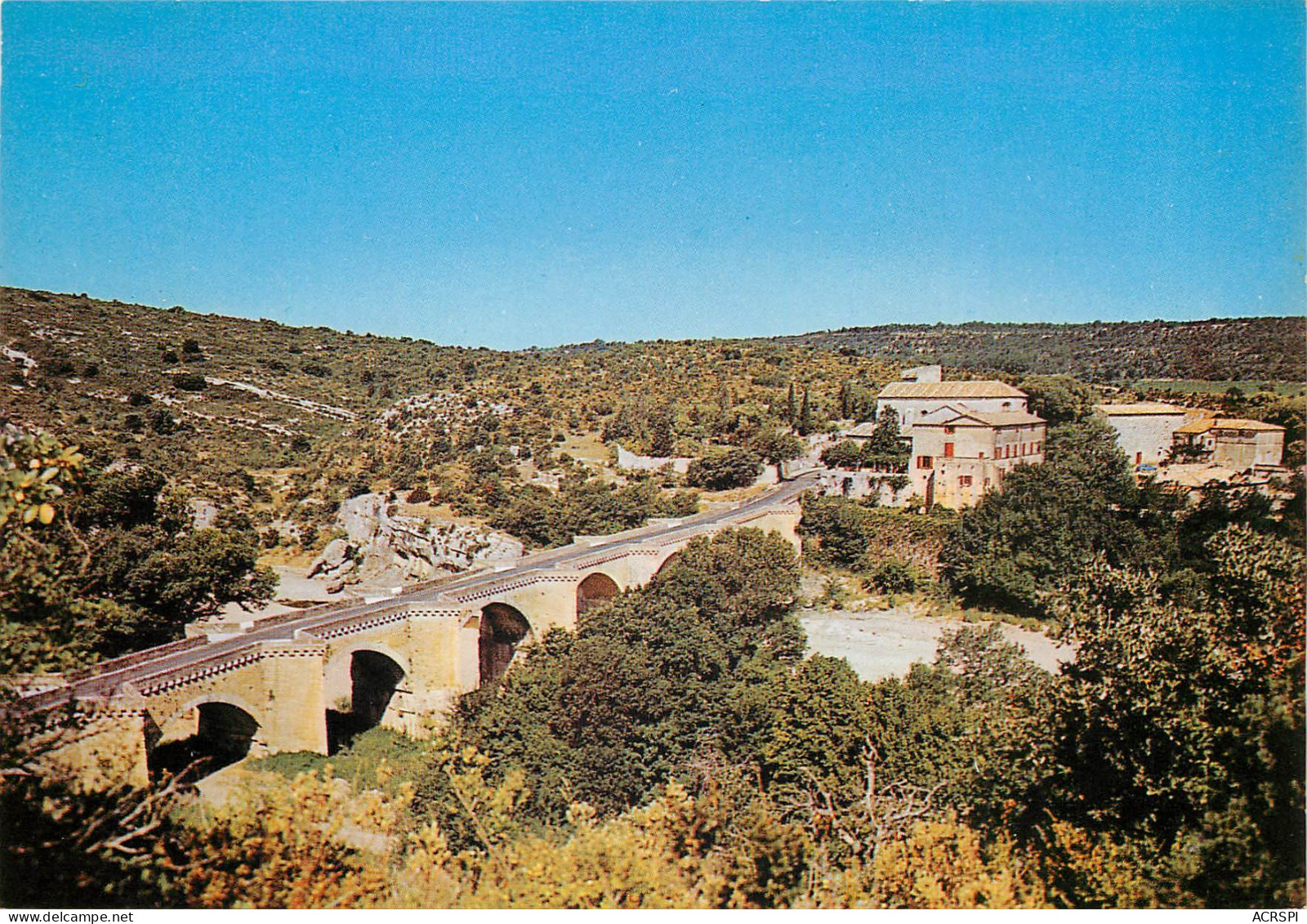 UZES Residence Des Ducs D Uzes Depuis Plus De 10 Siecles Le Pont Saint Nicolas 1(scan Recto-verso) MD2545 - Uzès