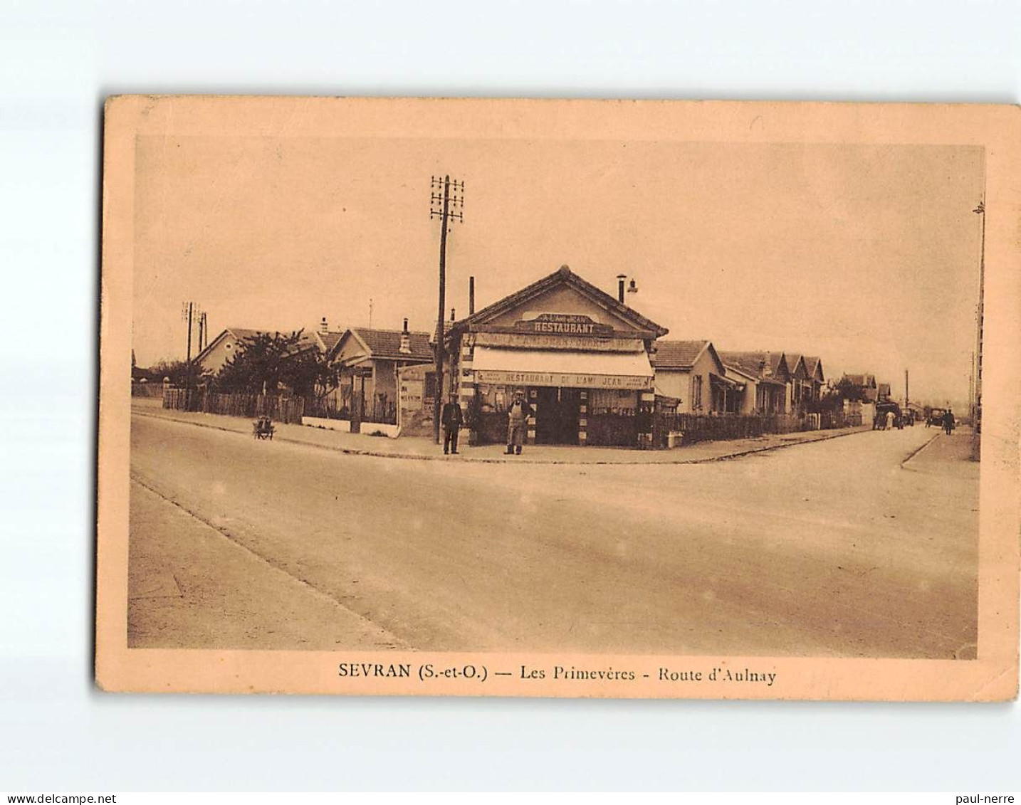 SEVRAN : Les Primevères, Route D'Aulnay - état - Sevran