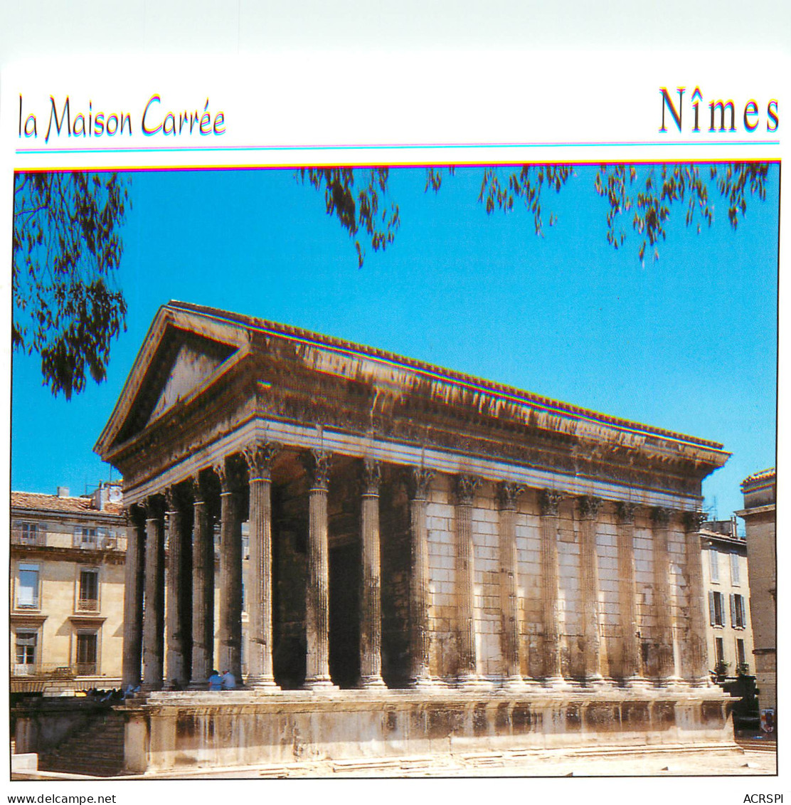 NIMES La Maison Carree 14(scan Recto-verso) MD2545 - Nîmes