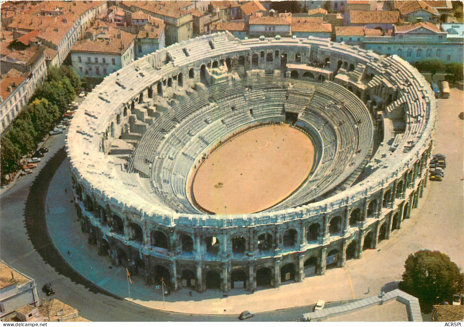 NIMES Les Arenes Debut Du 1er S  21(scan Recto-verso) MD2545 - Nîmes