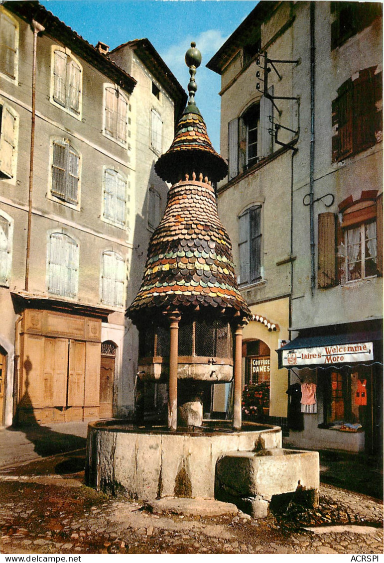ANDUZE Fontaine Pagode Datant De 164925(scan Recto-verso) MD2545 - Anduze