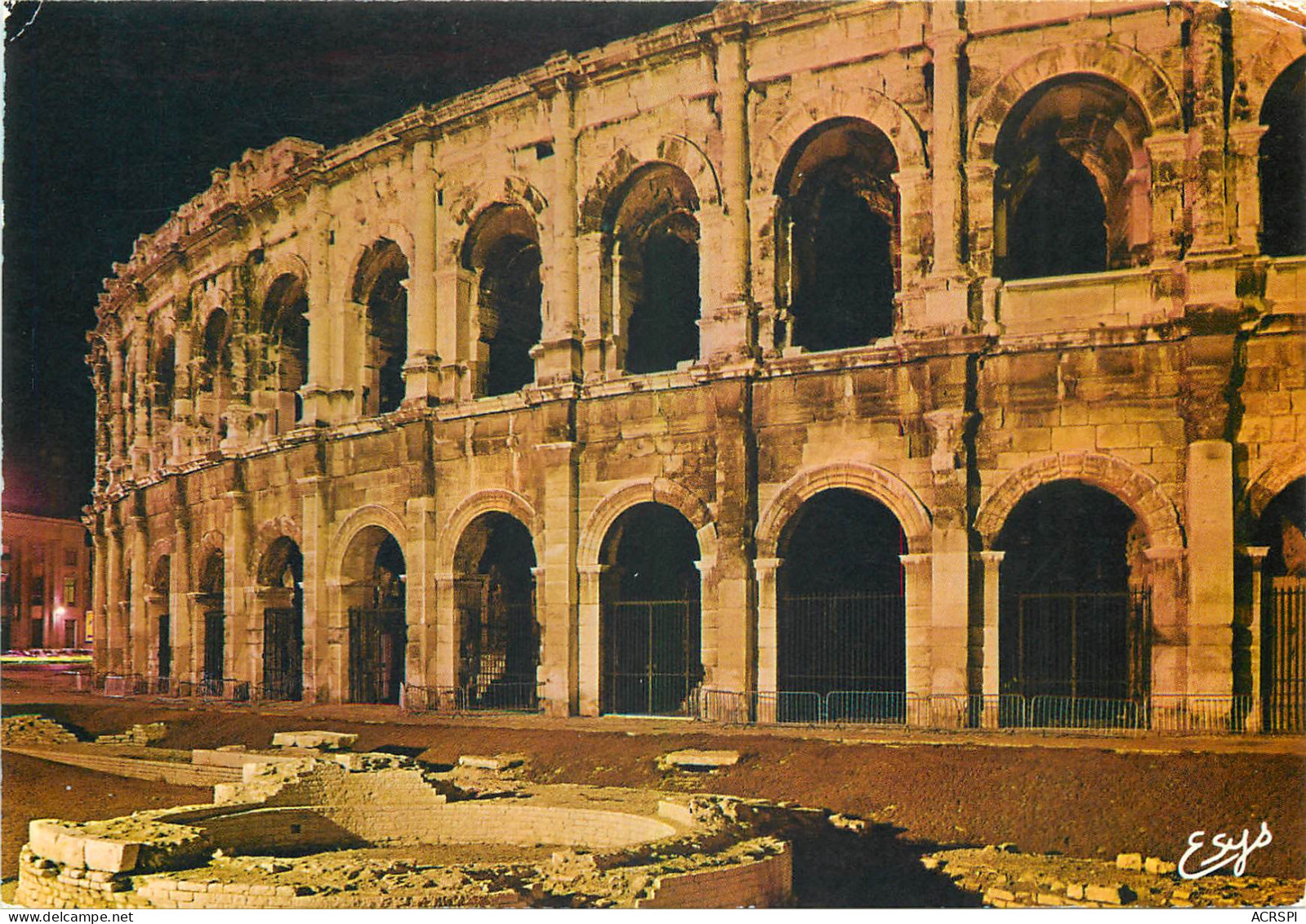 NIMES Les Arenes Amphitheatre Romain 17(scan Recto-verso) MD2547 - Nîmes