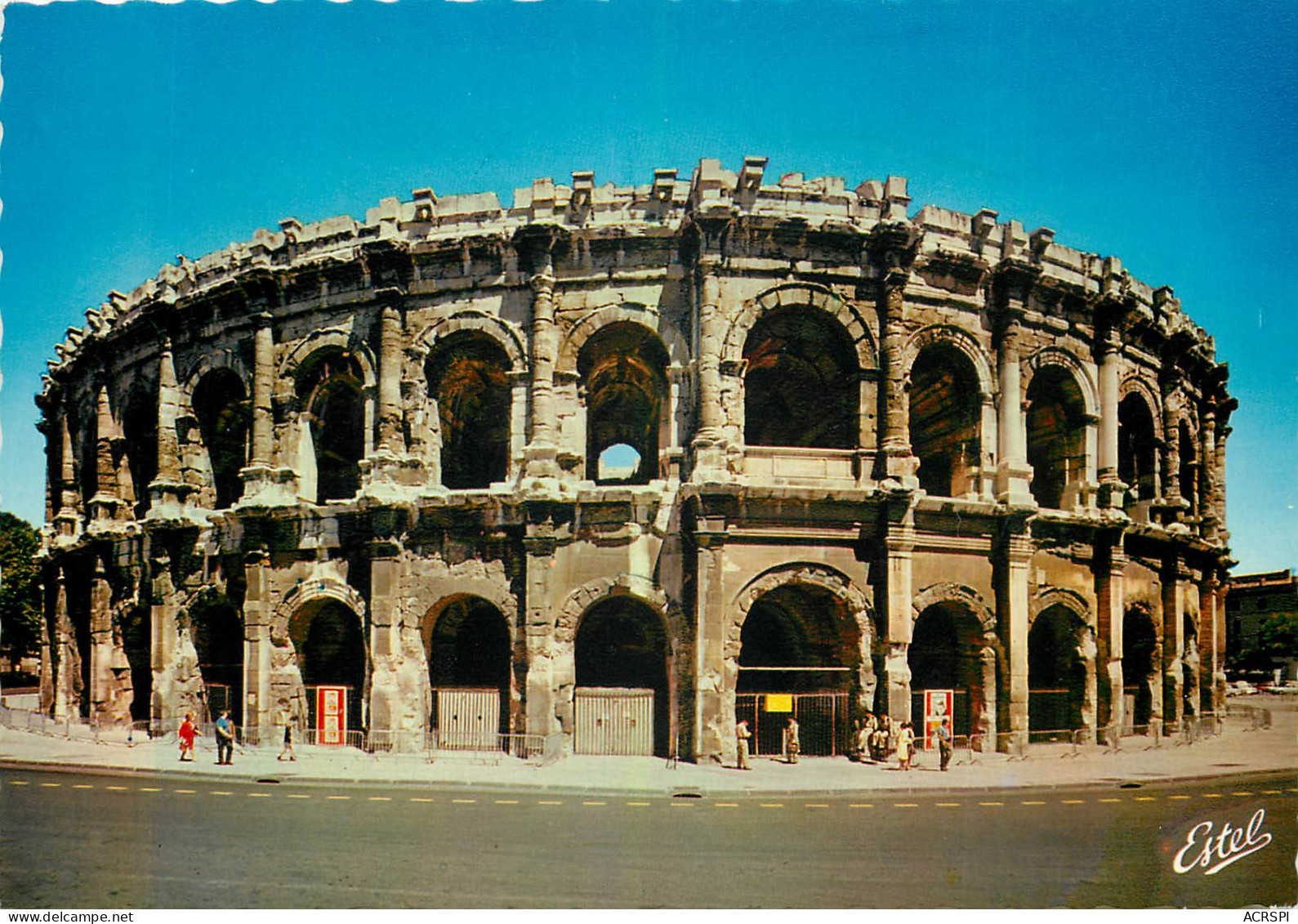 NIMES Les Arenes Amphitheatre Romain 20(scan Recto-verso) MD2548 - Nîmes