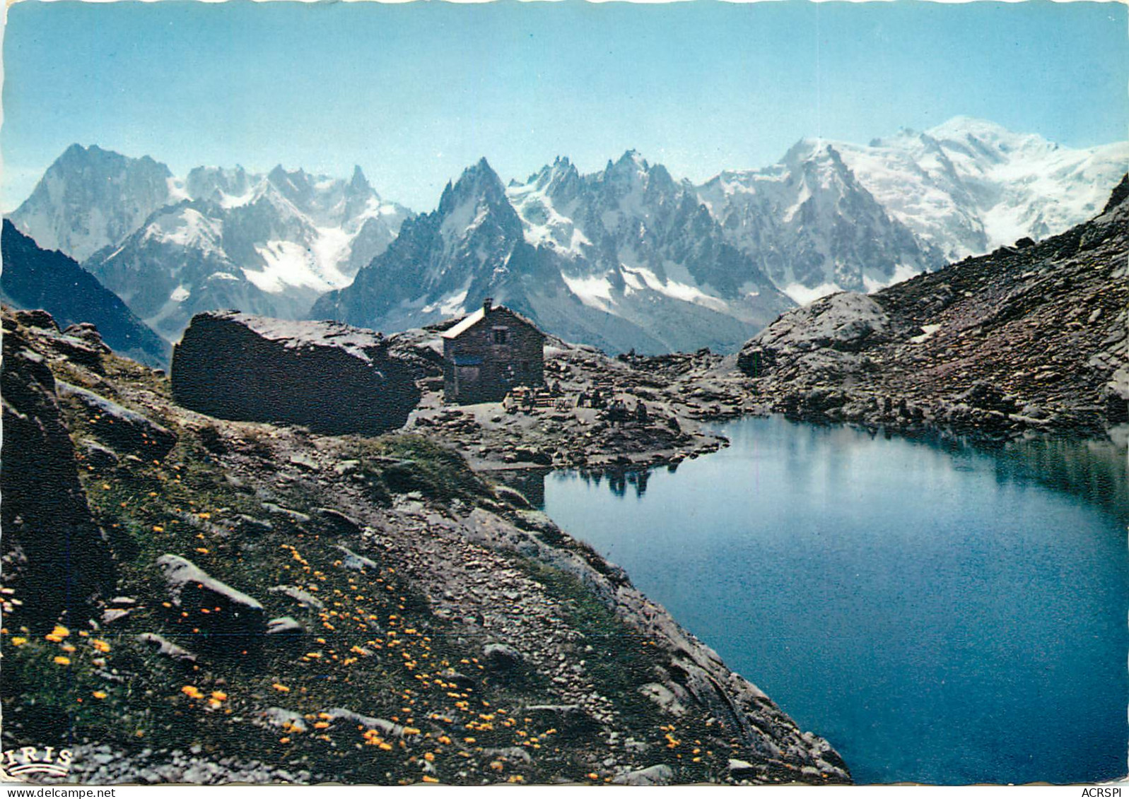 CHAMONIX MONT BLANC Le Lac Blanc Les Grandes Jorasses 23(scan Recto-verso) MD2549 - Chamonix-Mont-Blanc