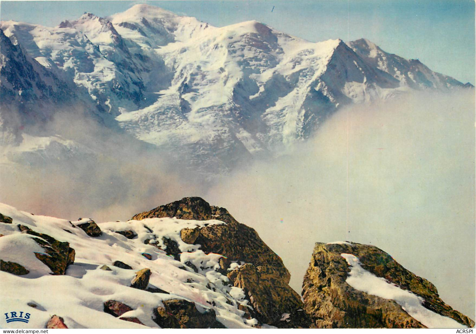 CHAMONIX MONT BLANC Le Mont Blanc Depuis Le Flegere 26(scan Recto-verso) MD2549 - Chamonix-Mont-Blanc