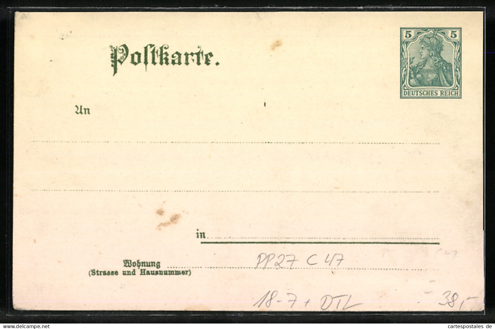 Lithographie Ganzsache PP27C47: Ulm / Donau, XVII. Bundestag Des Württemberg`schen Kriegerbundes 4.-6. Juni 1904  - Cartes Postales