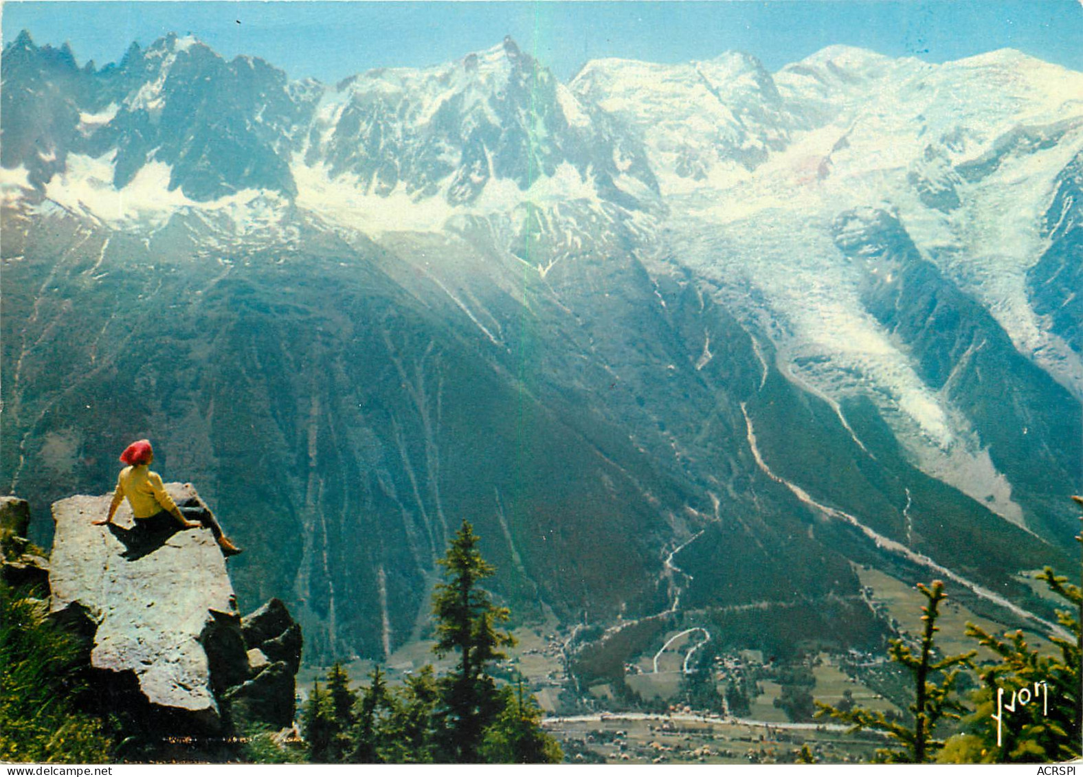 CHAMONIX Capitale De L Alpinisme Francais Planpraz Le Plus Beau Belvedere Sur La Chaine 11(scan Recto-verso) MD2551 - Chamonix-Mont-Blanc