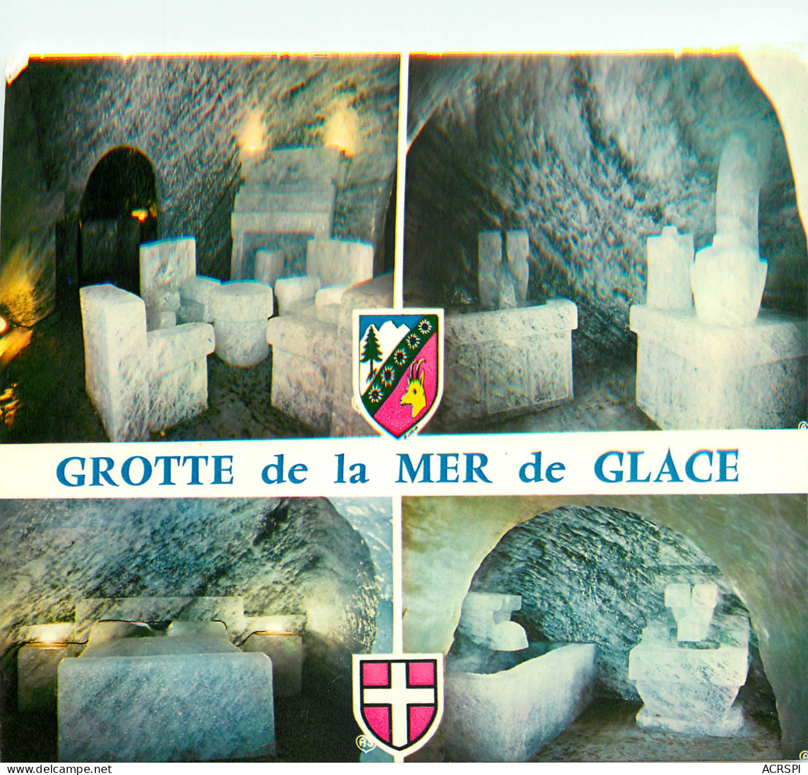 CHAMONIX MONT BLANC Grotte De La Mer De Glace 30(scan Recto-verso) MD2551 - Chamonix-Mont-Blanc