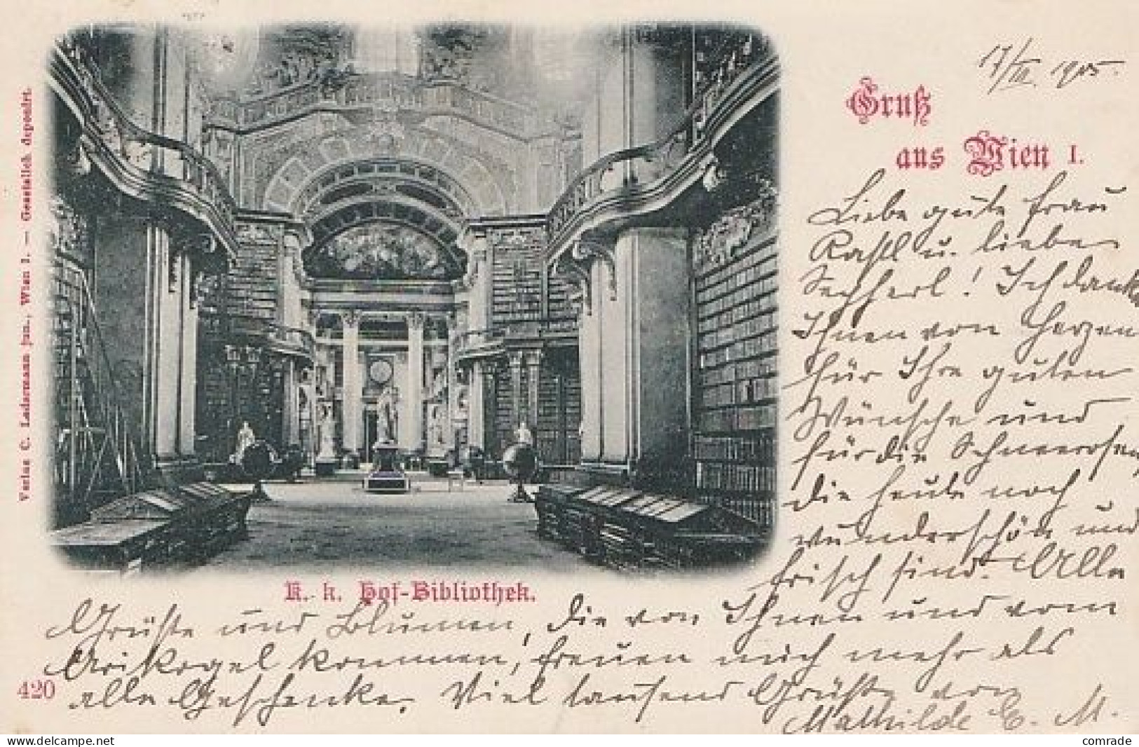 Austria Bibliothek Gruss Aus Wien - Otros & Sin Clasificación