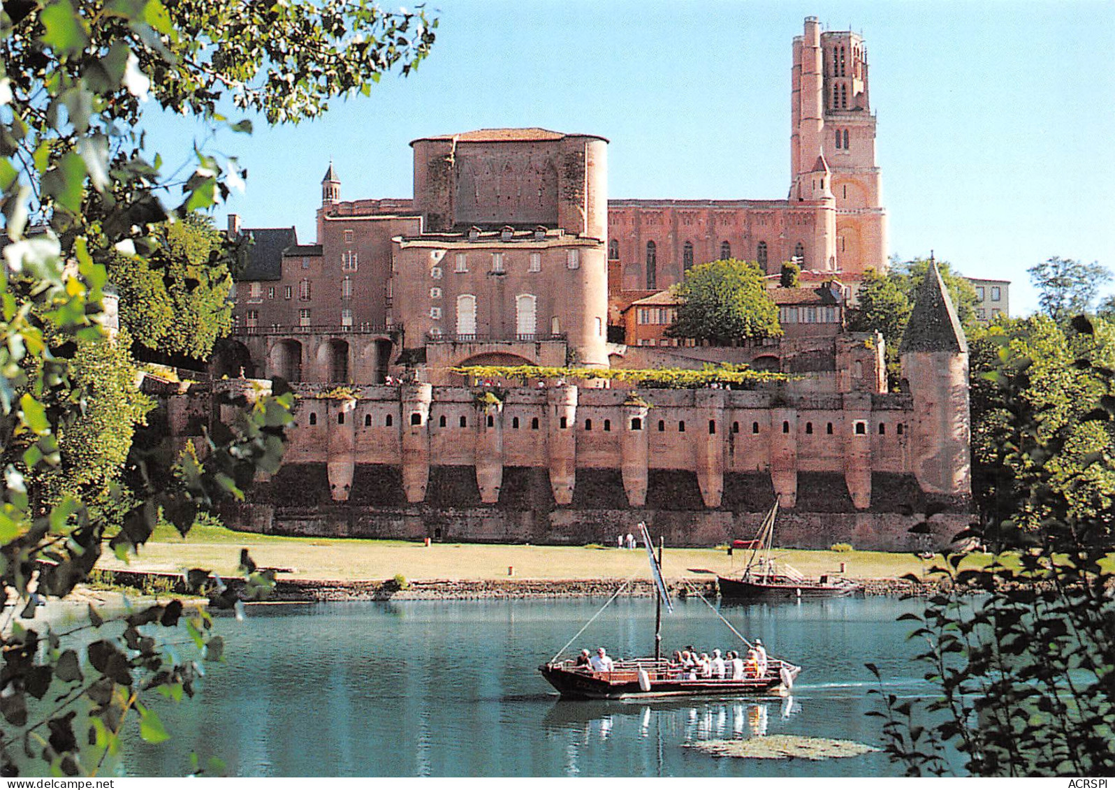 ALBI  Promenade En Gabare Sur Le Tarn  9  (scan Recto Verso)MD2552TER - Albi