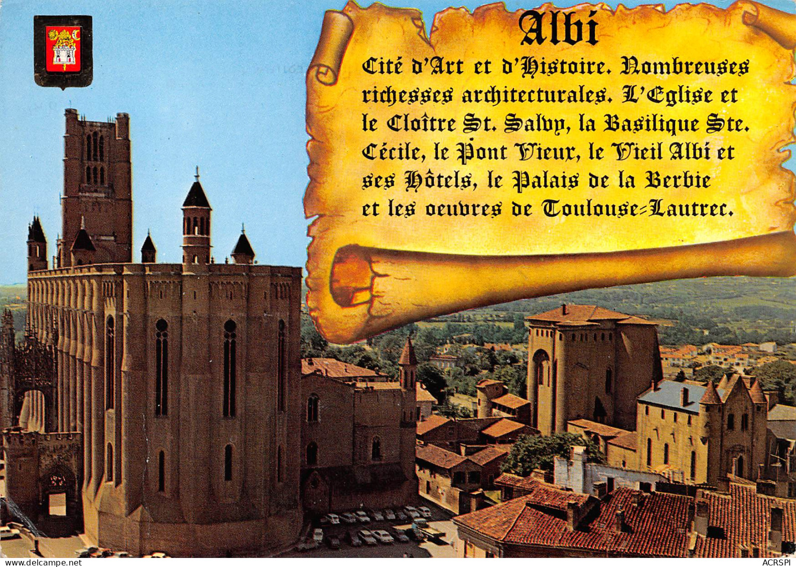 ALBI  Ancienne Ville 18  (scan Recto Verso)MD2552TER - Albi