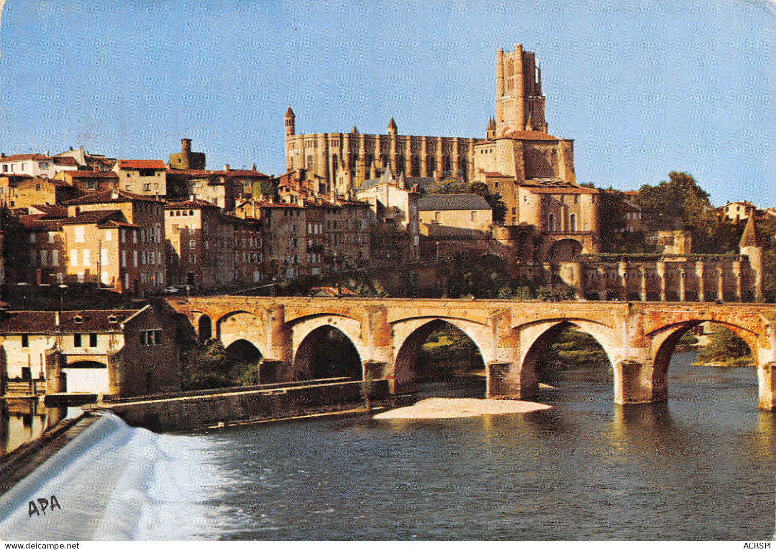 ALBI  Vue Panoramique  21  (scan Recto Verso)MD2552TER - Albi