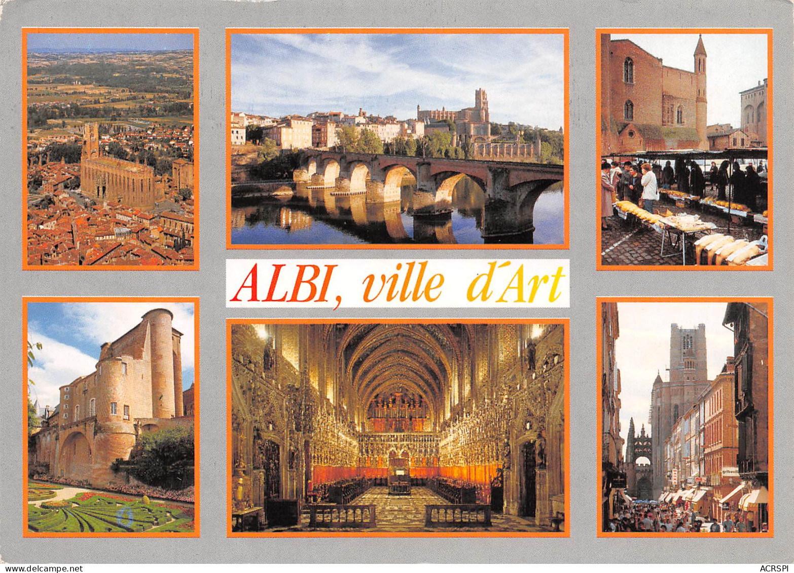 ALBI  Ville D'art  28  (scan Recto Verso)MD2552TER - Albi