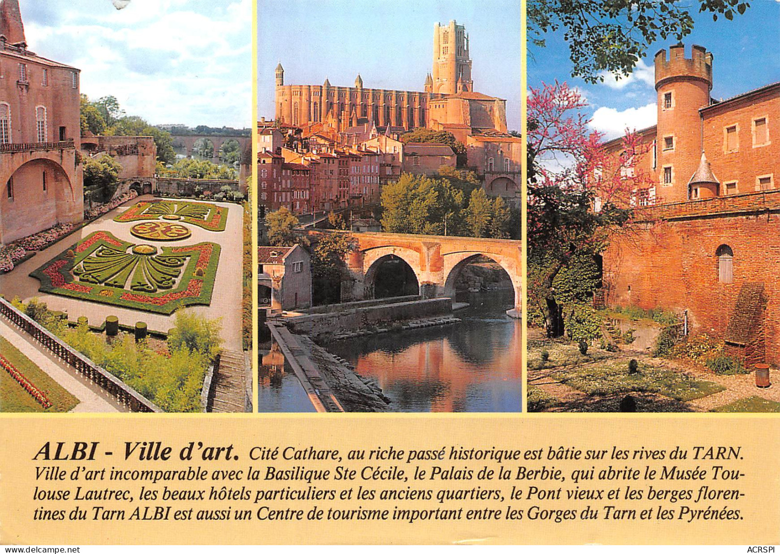 ALBI  Cité Cathare  32  (scan Recto Verso)MD2552TER - Albi