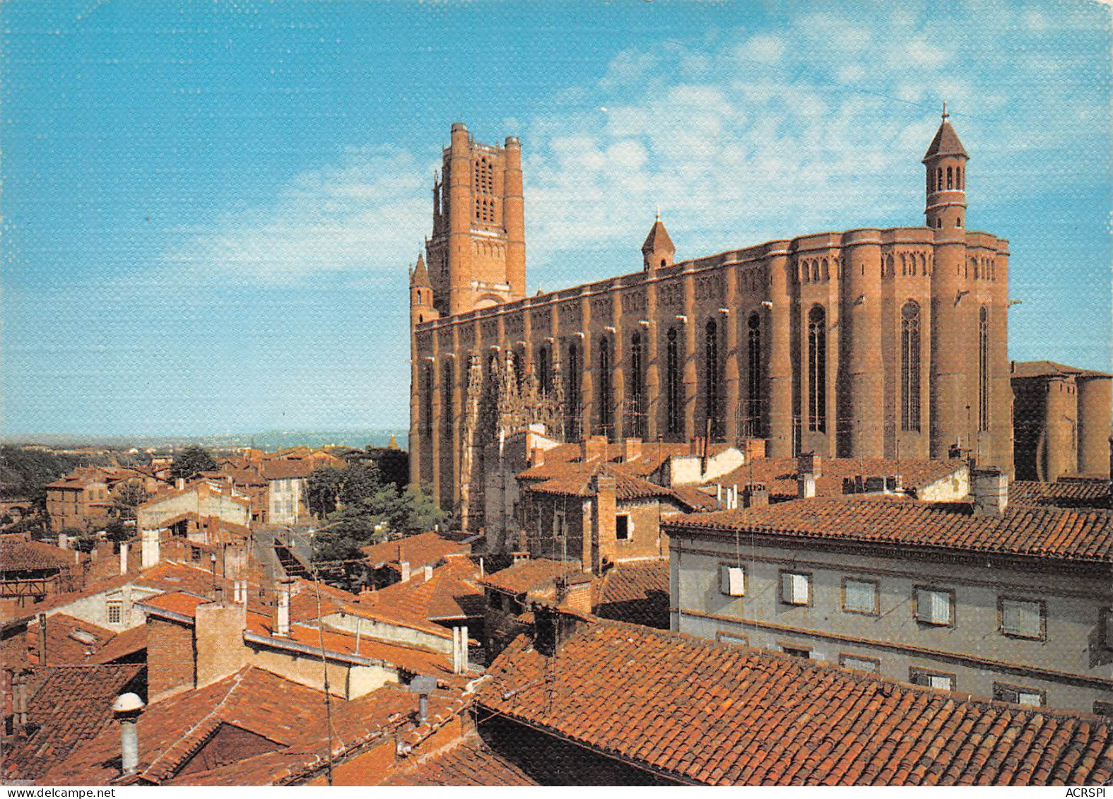 ALBI  Vue Sur La Basilique 36  (scan Recto Verso)MD2552TER - Albi