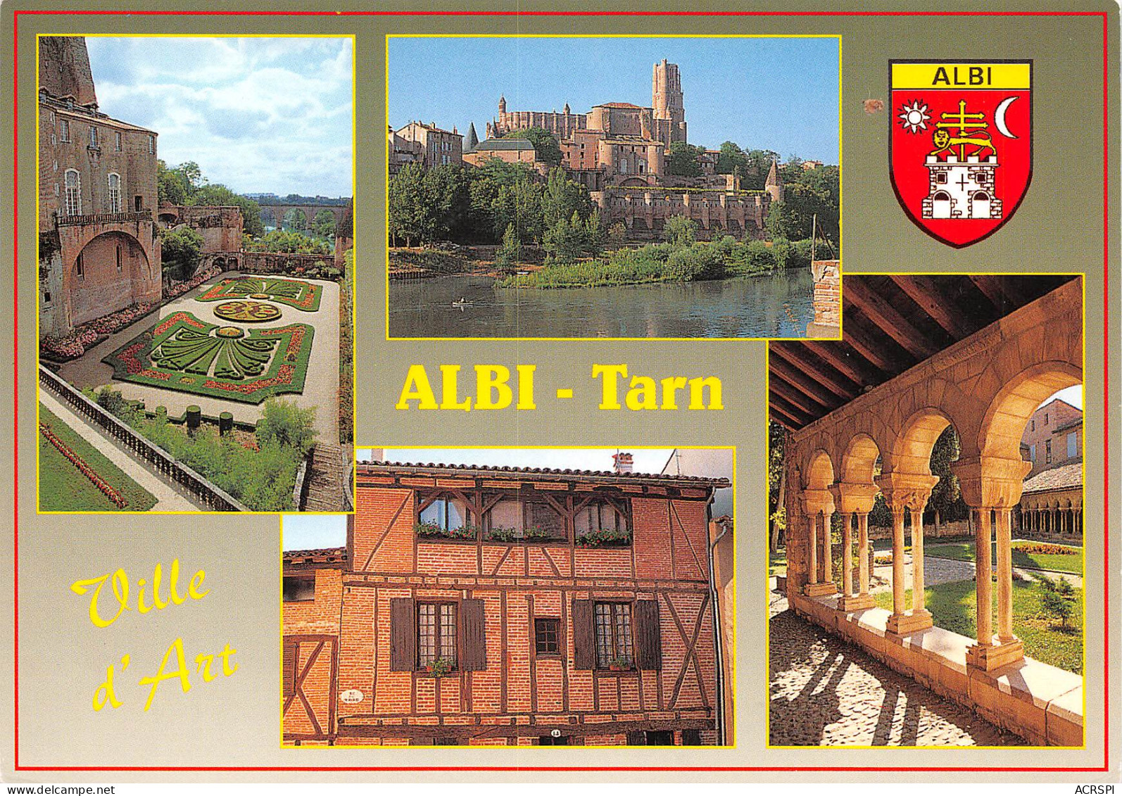 ALBI  Ville D'art  40  (scan Recto Verso)MD2552TER - Albi