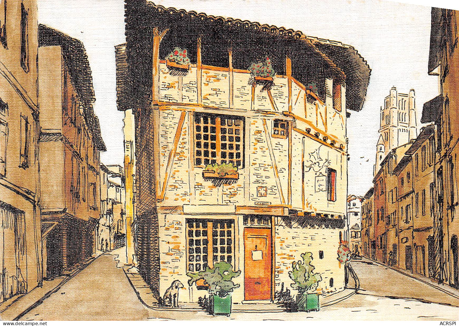 ALBI Maison De La Vieille Ville  19 (scan Recto Verso)MD2552UND - Albi