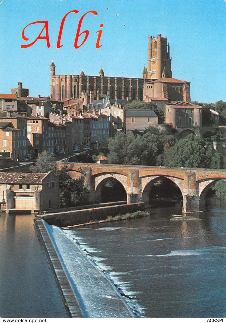 ALBI  Vue Sur Le Vieux Pont 21 (scan Recto Verso)MD2552UND - Albi