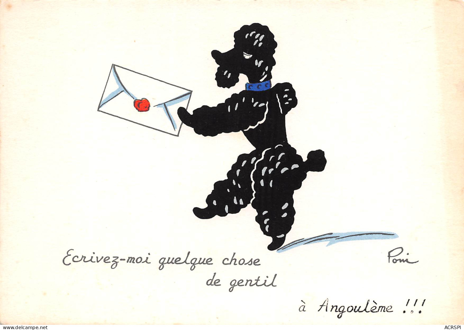 ANGOULEME Un Mot Gentil  25(scan Recto Verso)MD2552UND - Angouleme