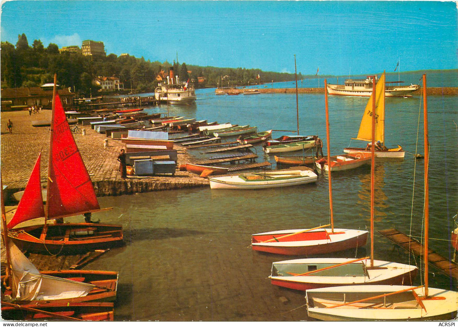 THONON LES BAINS Le Port 5(scan Recto-verso) MD2553 - Thonon-les-Bains