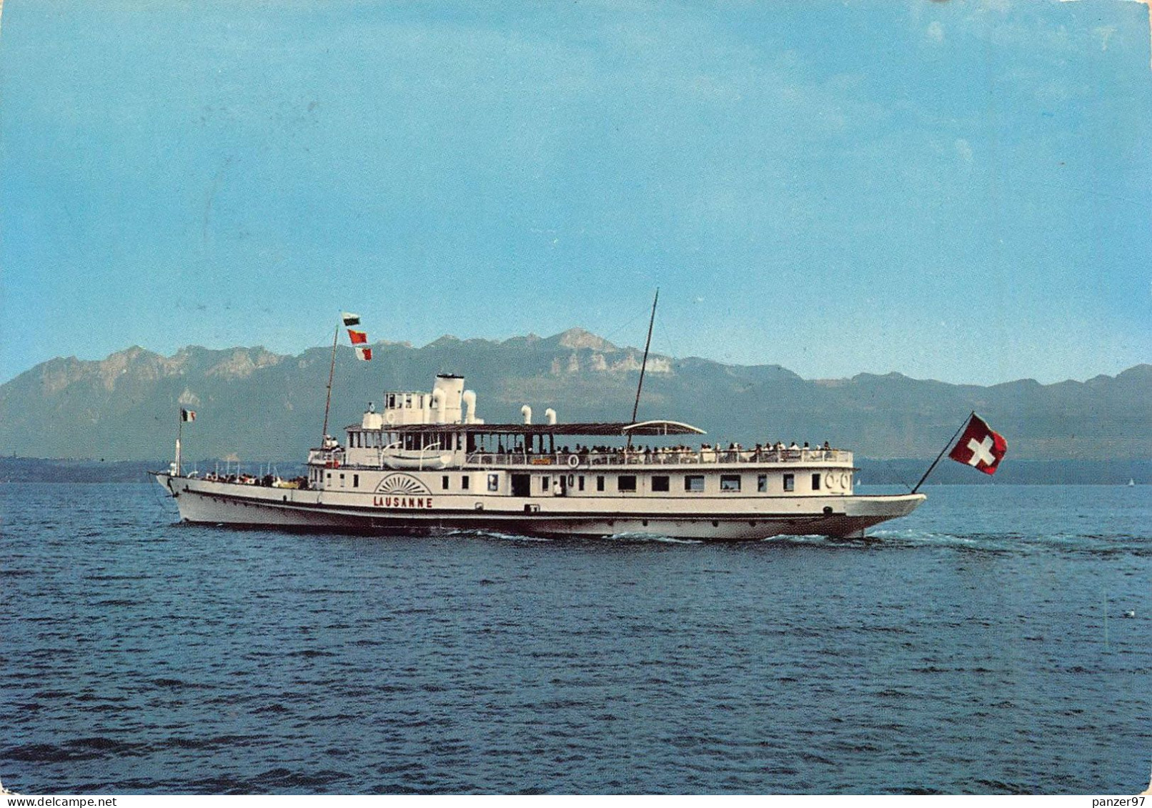 Lac Leman Dampfschiff Lausanne - Sonstige & Ohne Zuordnung