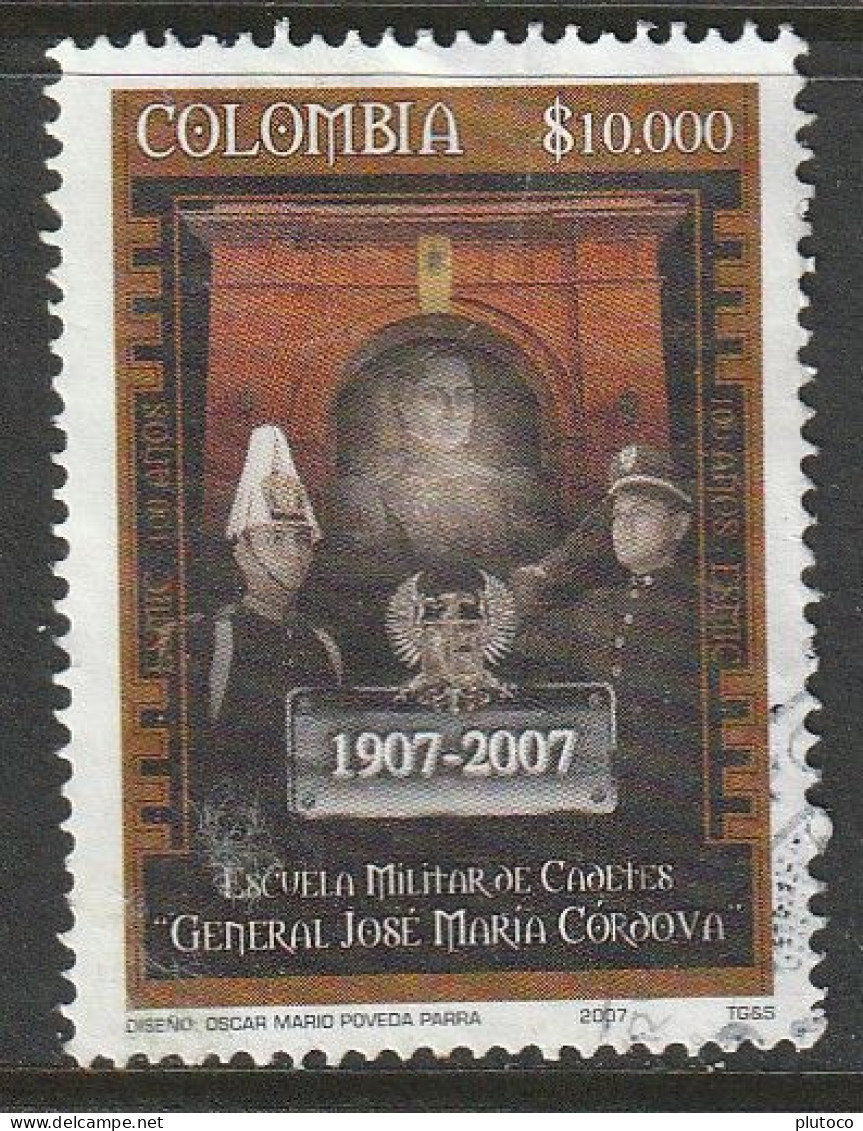 COLOMBIA, USED STAMP, OBLITERÉ, SELLO USADO - Colombie