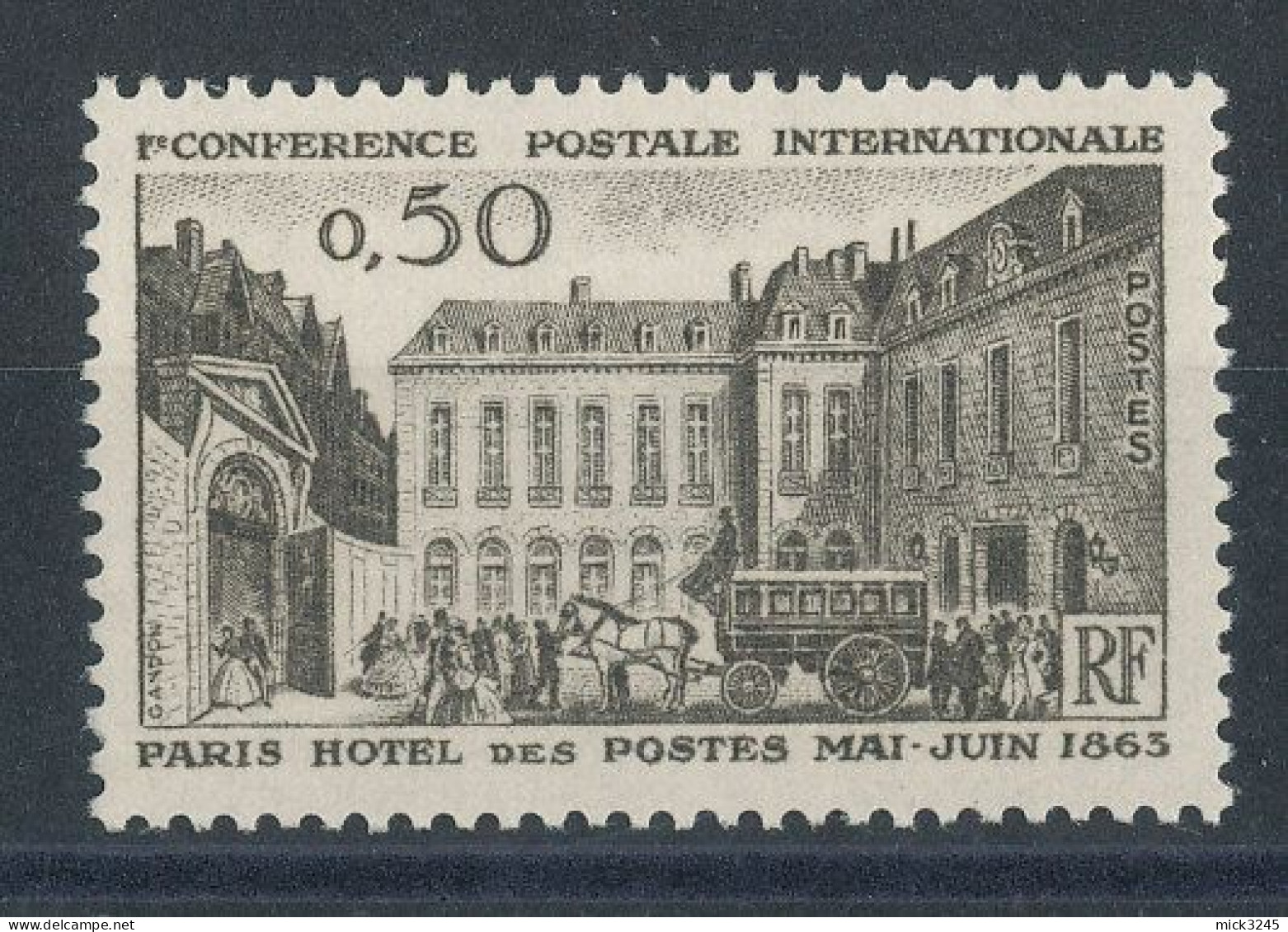 1387** Hôtel Des Postes De Paris - Neufs