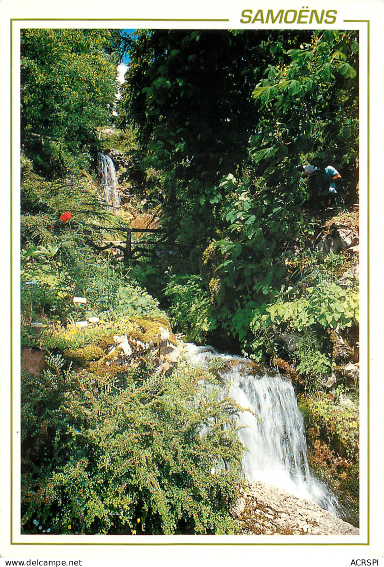 SAMOENS Le Jardin Botanique Alpin La Jaysinia 27(scan Recto-verso) MD2559 - Samoëns