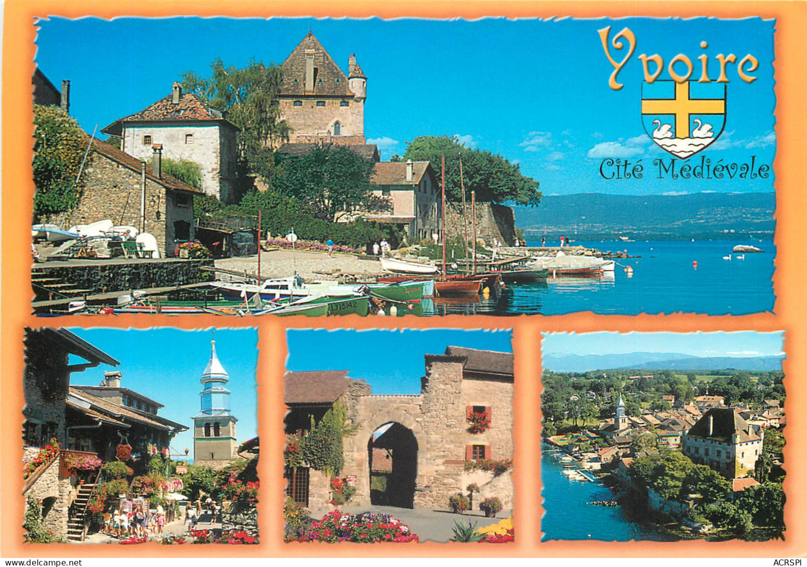 YVOIRE Cite Medievale Fleurie Sur La Rive Francaise Du Lac Leman 24(scan Recto-verso) MD2562 - Yvoire