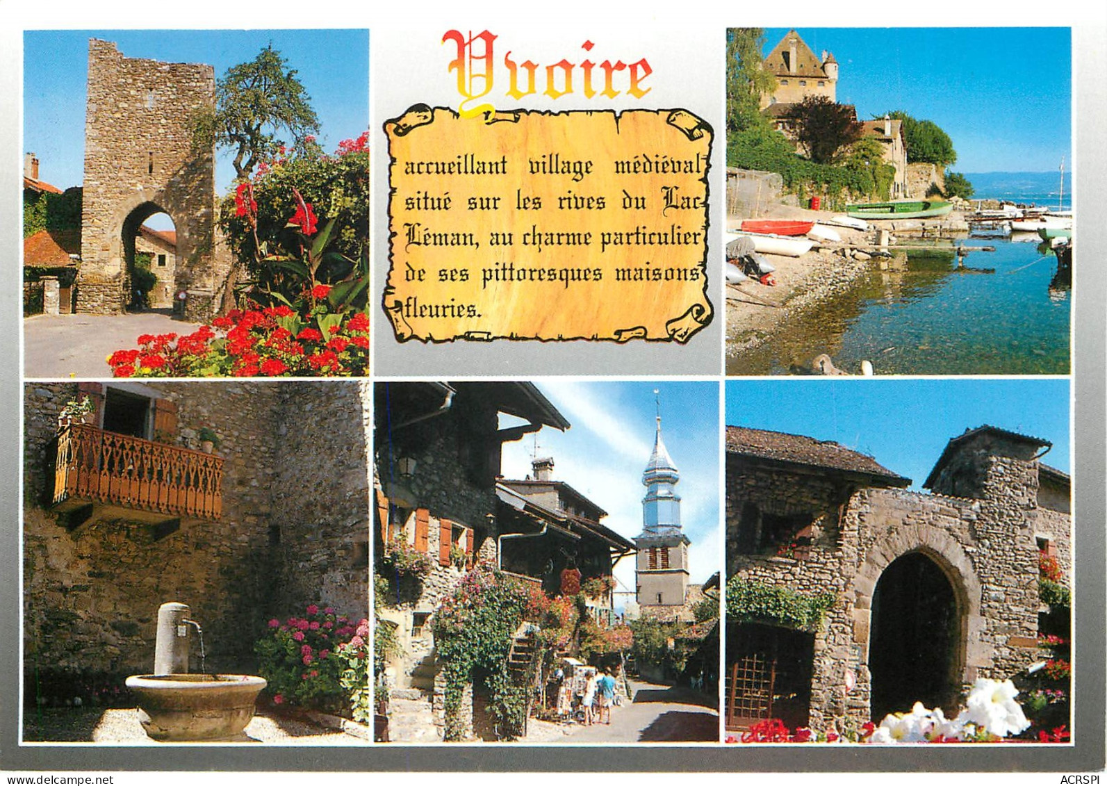 LAC LEMAN YVOIRE 29(scan Recto-verso) MD2562 - Yvoire