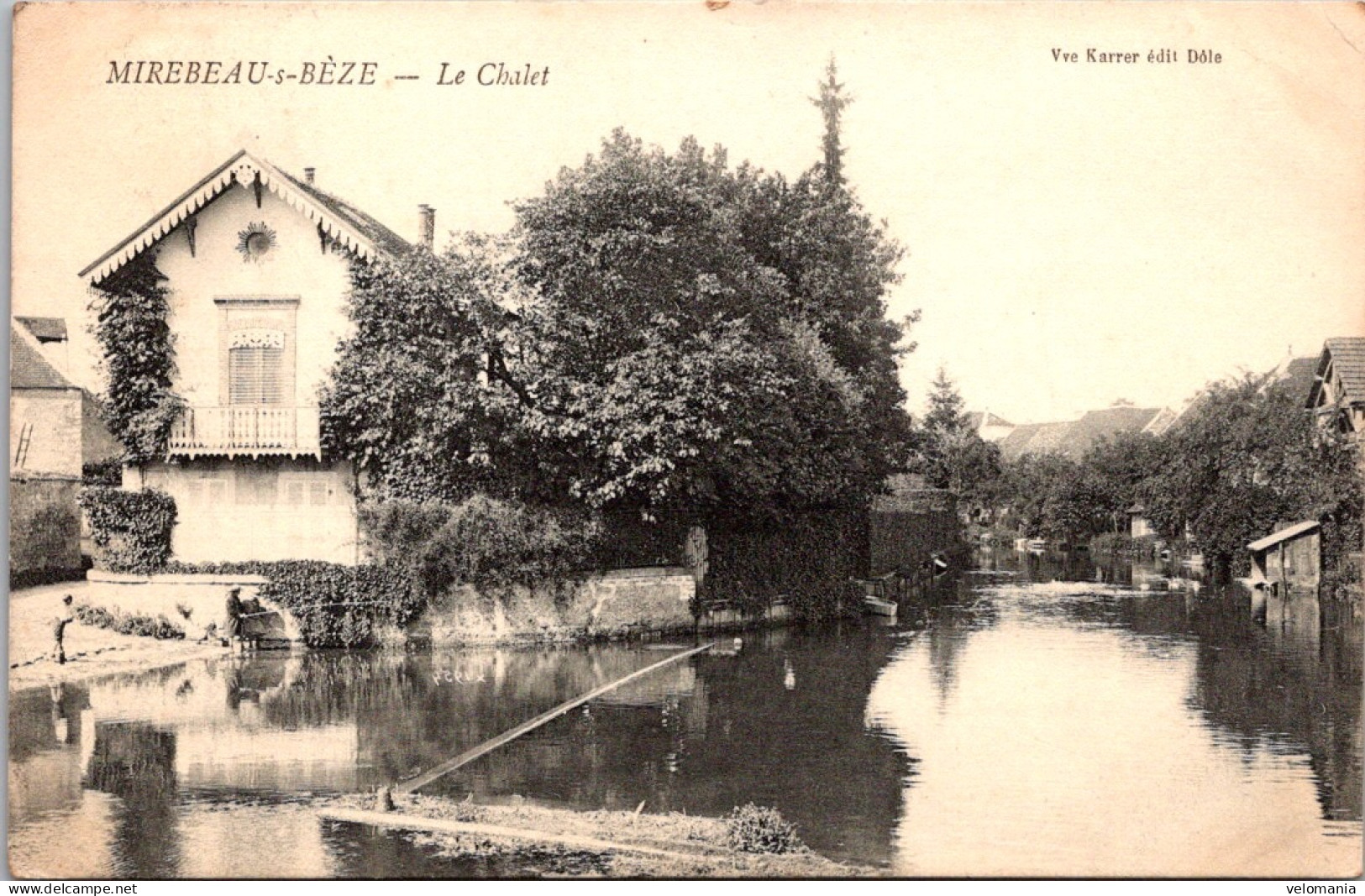 20494 Cpa 21 Mirebeau S. Bèze - Le Chalet - Mirebeau