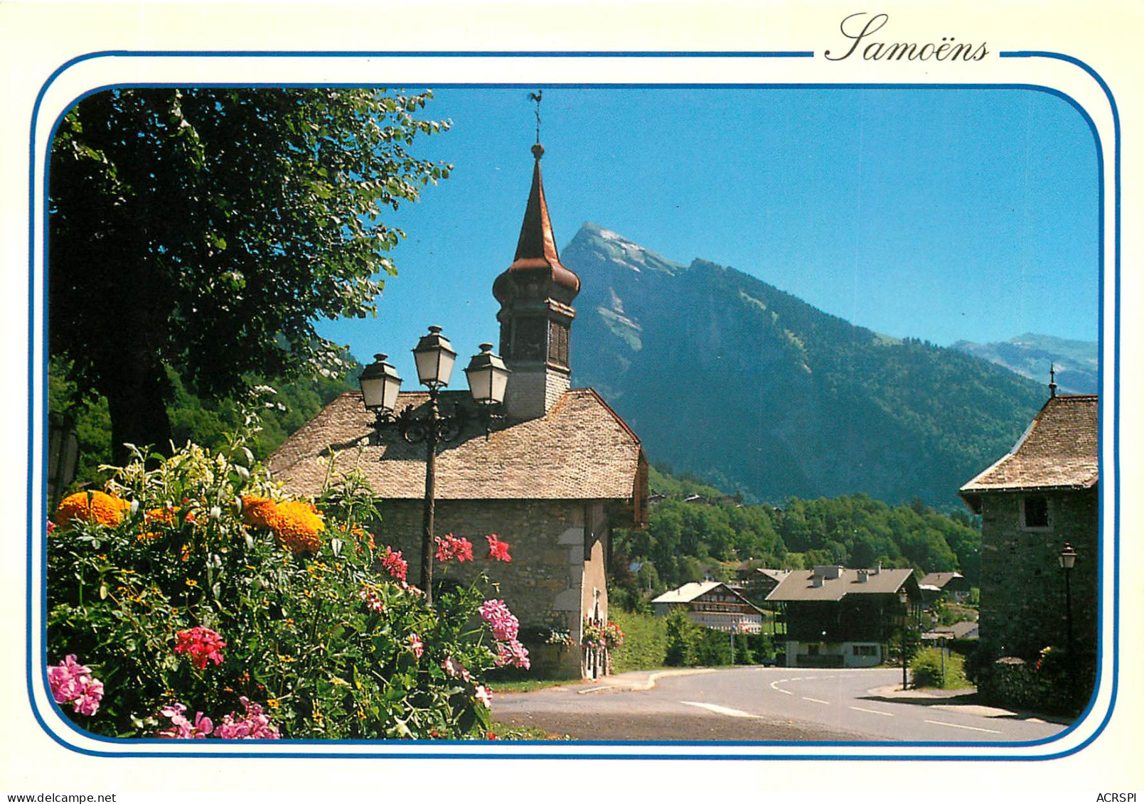 SAMOENS La Chapelle Du BEROUZE ET LE CRIOU 10(scan Recto-verso) MD25564 - Samoëns