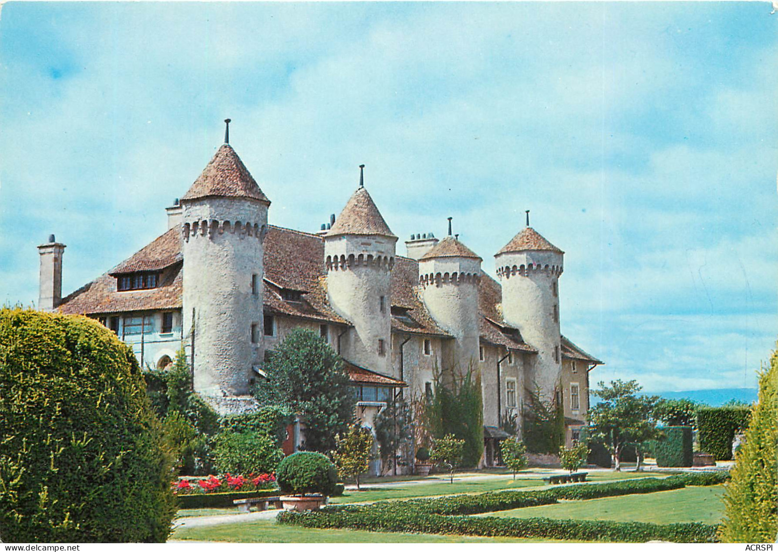 THONON LES BAINS Chateau De Ripaille 9(scan Recto-verso) MD2565 - Thonon-les-Bains