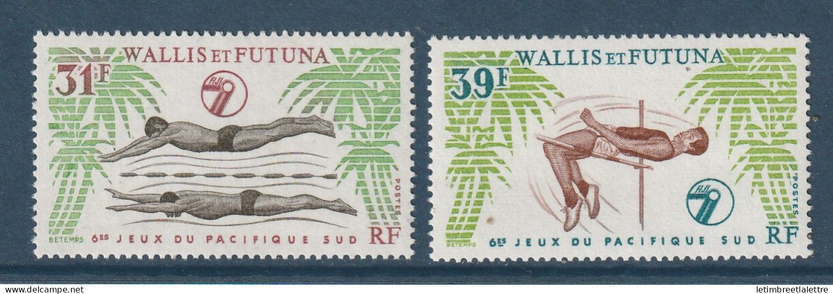 Wallis Et Futuna - YT N° 243 Et 244 ** - Neuf Sans Charnière - 1979 - Nuevos