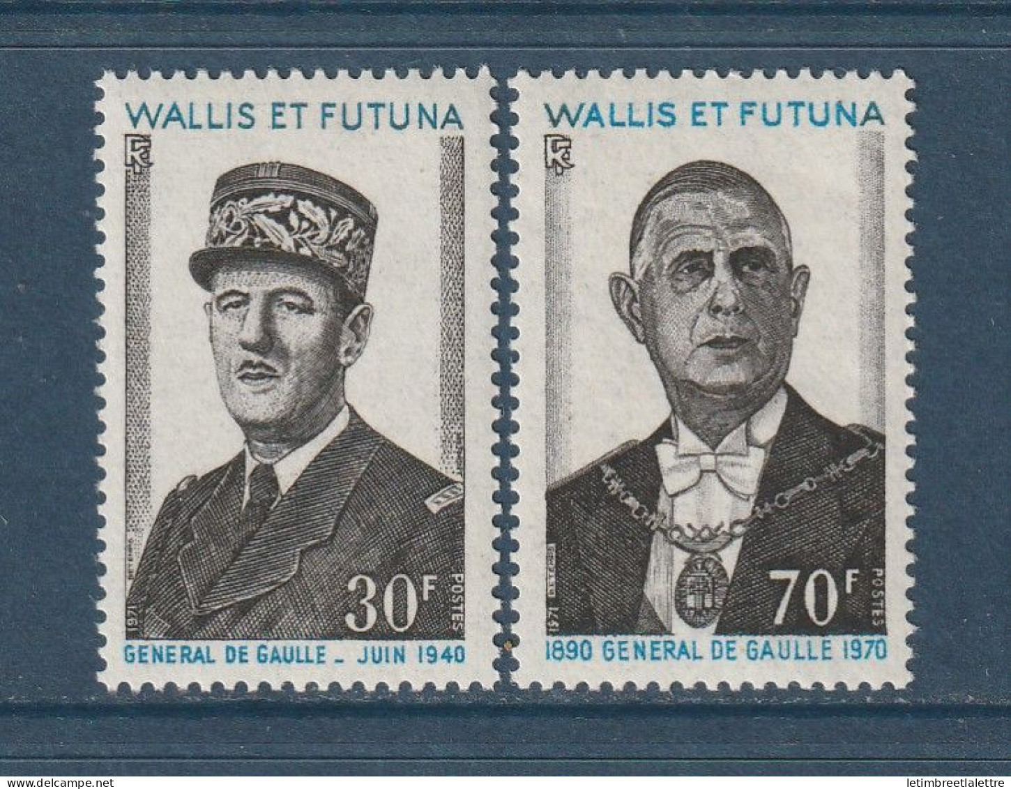 Wallis Et Futuna - YT N° 180 Et 181 ** - Neuf Sans Charnière - 1971 - Unused Stamps
